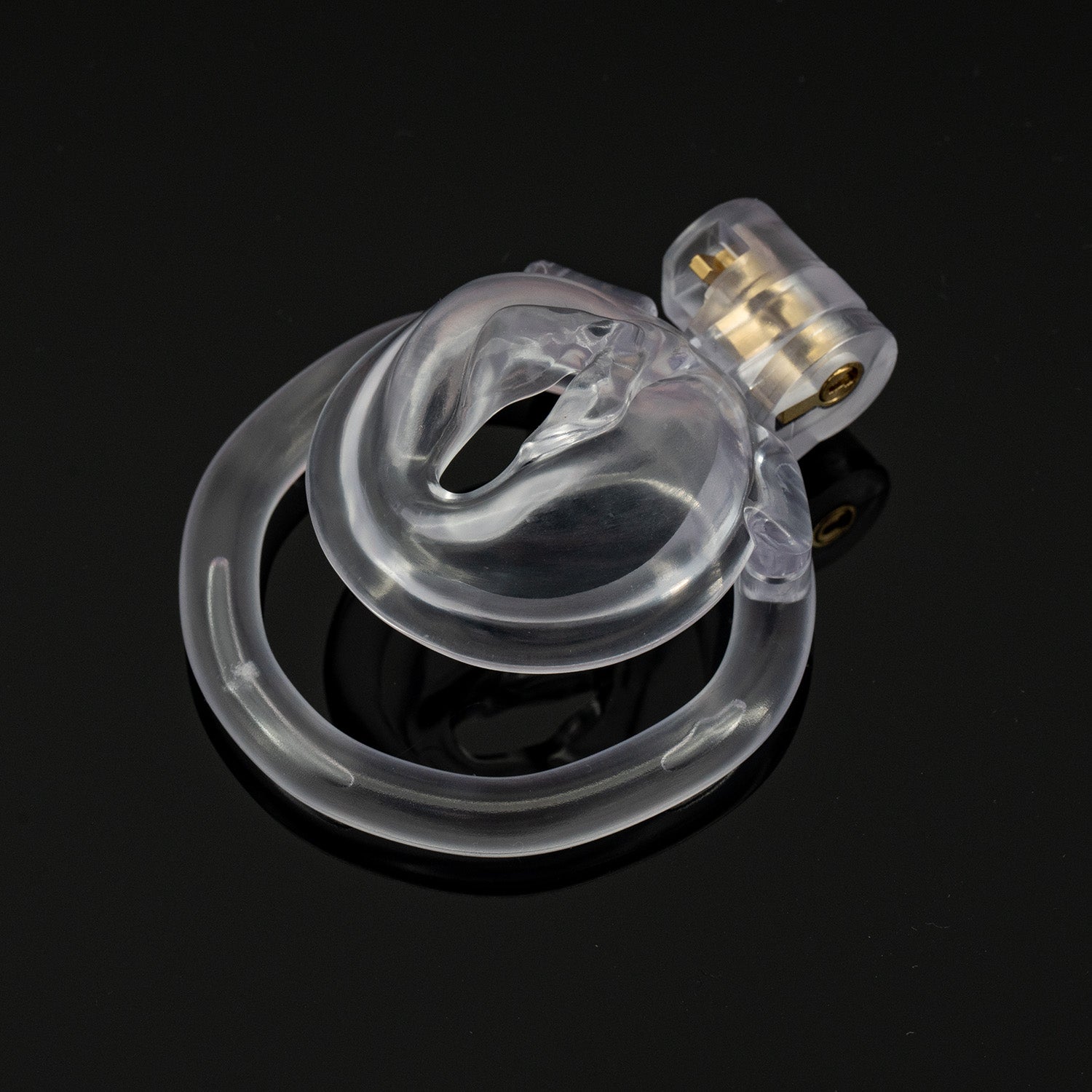 Clitoris-Imitating Chastity Device Clear Chastity Lock ZOO-LOCK